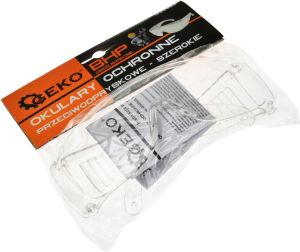 Geko Okulary ochronne przeciwodpryskowe - szerokie (10) 2