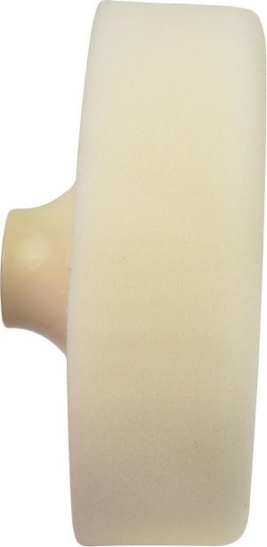 Geko Gąbka polerska biała 150mm x 45mm (M14) 3