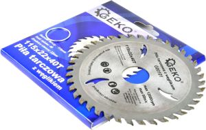 Geko tarcza do drewna 115x22x40T (G00101) 2