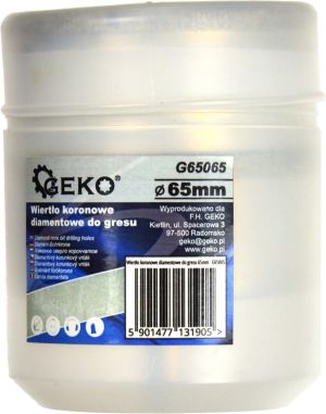 Geko Wiertło koronowe diamentowe do gresu 65mm (2/8) 1