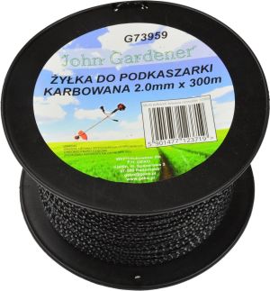 Geko Żyłka do podkaszarki karbowana 2,0mmx300m(8) 1