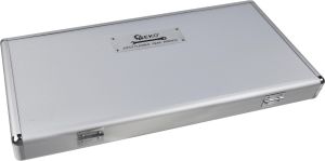 Geko Kpl.kluczy łamanych z grzechotką 22el. 6-32mm/alu waliza/ (2) 3