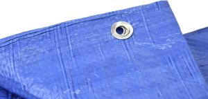 Plandeka Geko Plandeka 4x6m lekka/niebieska+/-5%(10) 2