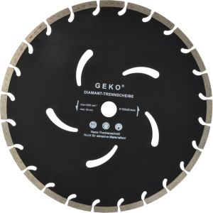 Geko tarcza diamentowa czarna 350x10x25,4mm (G00297) 1