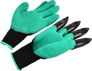 Geko Rękawice ogrodnicze z pazurkami (G73599) 2