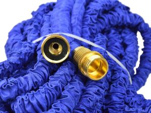 Geko Wąż ogrodowy rozciągliwy 10 - 30 m (podwójny oplot) + pistolet 5