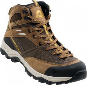Buty trekkingowe męskie Elbrus Buty męskie Delen MID WP Dark Brown / Corn / Black r. 46 5