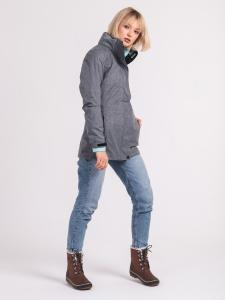 Hi-Tec Kurtka damska 3w1 Lady Lizzy Light Grey Melange/Aqua Splash r. L 3