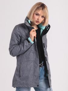 Hi-Tec Kurtka damska 3w1 Lady Lizzy Light Grey Melange/Aqua Splash r. L 4