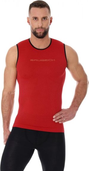 Brubeck Koszulka męska 3D Run PRO czerwona r. S (SL10290) 1