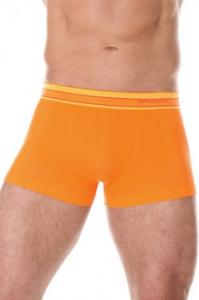 Brubeck Bokserki męskie Active Wool pomarańczowe r. XXL (BX10870) 1