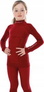 Brubeck Bluza dziewczęca Active Wool Ls13680 czerwona r. 152/158 (P-BRU-ACTIVE WOOL-LS13690-318-{6}152/158) 1