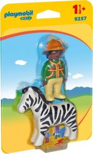 Playmobil Strażnik z zebrą (9257) 1