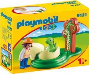 Playmobil Mały dinozaur w jajku (9121) 1