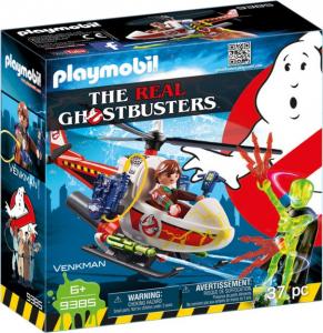 Playmobil Ghostbusters . Venkman z helikopterem (9385) 1