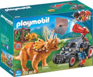 Playmobil Samochód terenowy z działającą wyrzutnią sieci (9434) 1