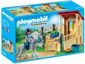 Playmobil Boks stajenny Appaloosa (6935) 1