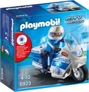 Playmobil Motor policyjny ze światłem LED (6923) 1