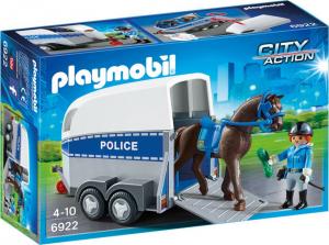 Playmobil Jednostka konna z przyczepką (6922) 1