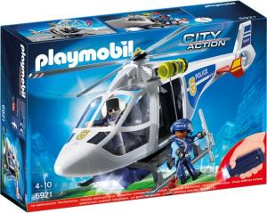Playmobil Helikopter policyjny z reflektorem LED (6921) 1