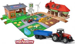 Majorette Duża farma + 3 pojazdy i 2 przyczepy 2