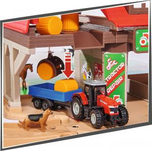 Majorette Duża farma + 3 pojazdy i 2 przyczepy 3