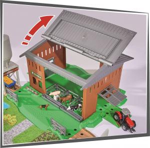 Majorette Duża farma + 3 pojazdy i 2 przyczepy 6