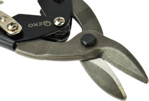 Geko Nożyce do blachy lewe 10" izolowana rączka (G01366) 3