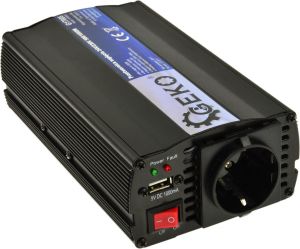 Przetwornica Geko 24V/230V 500/1000W 2