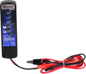 Geko Tester sprawdzania akumulatorów 12V (10/40) 1