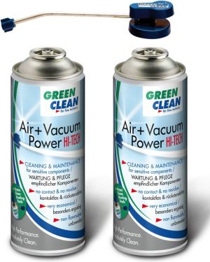 Green Clean Sprężone powietrze Hi Tech Starterkit 1 do usuwania kurzu 400 ml 2 szt. (GS-2051) 1