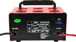 Geko Prostownik z rozruchem 75A 6/12V GEKO(1) 5