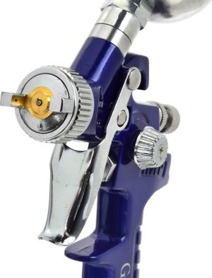 Geko Pistolet lak.HVLP mini 125ml 0,8mm,metal. zbiornik(20) 2