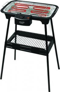 Adler AD6602 Grill ogrodowy elektryczny 2400 W 37 cm x 21 cm 12