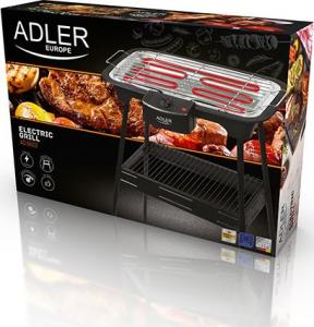 Adler AD6602 Grill ogrodowy elektryczny 2400 W 37 cm x 21 cm 5