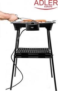 Adler AD6602 Grill ogrodowy elektryczny 2400 W 37 cm x 21 cm 8