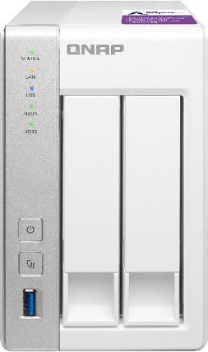 Serwer plików Qnap TS-231P + 2x WD WD20EFRX 2TB 1