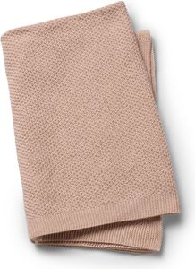 Elodie Details Elodie Details - Moss-Knitted Blanket - Powder Pink 1
