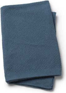 Elodie Details Elodie Details - Moss-Knitted Blanket - Tender Blue 1