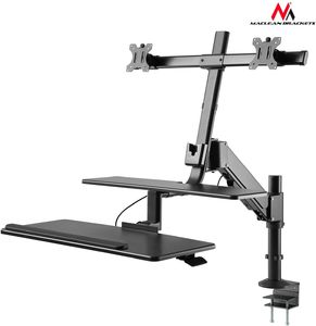 Maclean Maclean MC-797 Uchwyt na dwa monitory i klawiaturę do 8kg 13"-32" 4