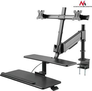 Maclean Maclean MC-797 Uchwyt na dwa monitory i klawiaturę do 8kg 13"-32" 8
