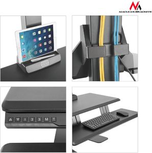 Maclean Stojak biurkowy na 2 monitory 13" - 32" (MC-796) 4