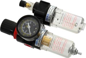 Geko Reduktor z filtrem powietrza + odwadniacz 1/4" (60) 2