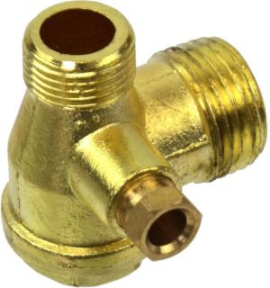 Geko zawór zwrotny kompresora 1/2"x3/8x1/4" (G80308) 2