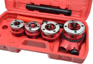 Geko gwintownica 4 elementy 1/2"-1,1/4" (G01000) 2