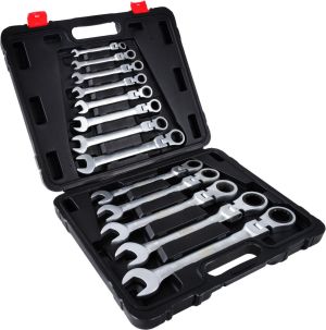 Geko Klucze p-o łamane z grzechotką 8-32mm 13el. (2) 2