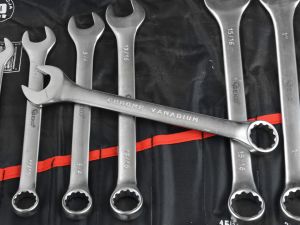 Geko Komplet kluczy płasko-oczkowych calowych 16el. 1/4"-1,1/4" (G11152) 5