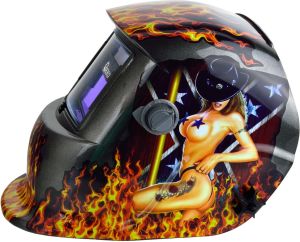 Geko Maska spawalnicza samościemniająca PROFI FLAME(20) 2