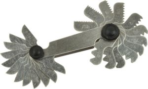 Geko Miernik gwintu- Gwintomierz 24cz. M0.25-6mm (100/200) (G02737) 2