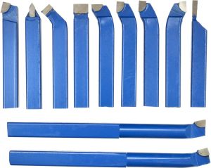 Geko komplet noży tokarskich 11 sztuk 16x16mm (G01243) 3